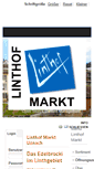 Mobile Screenshot of linthofmarkt.kreatief.ch